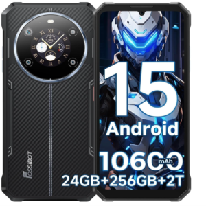 FOSSIBOT F109S Rugged Smartphone, 256GB