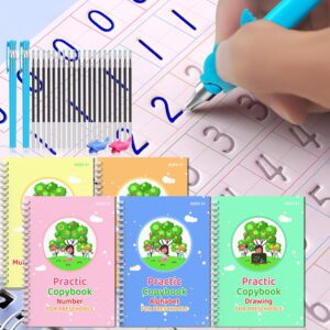 grooved writing books for kids 3-5