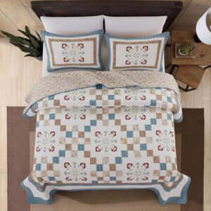Real Patchwork Quilt Set